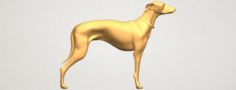 Skinny Dog 03 3D Model