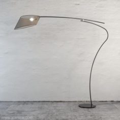 Shiny Floor Lamp 3D Model