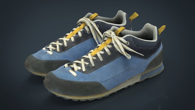 Trekking Sneakers 3D Model