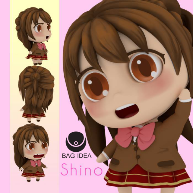 Shino 3D Model