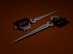Ninja knife 3D Model