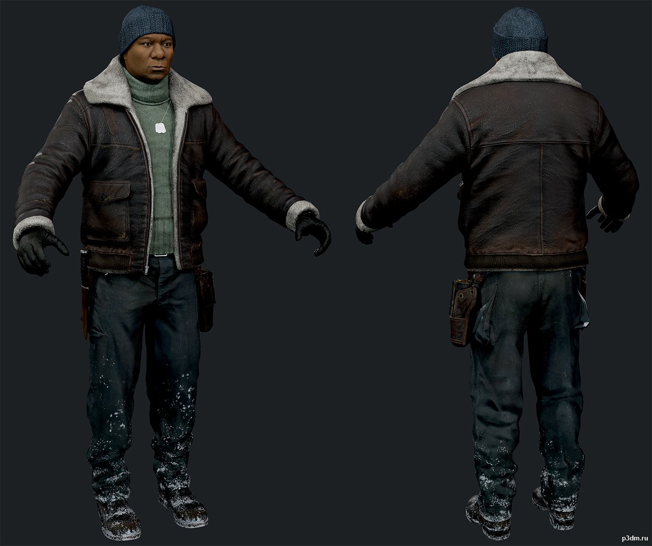Jefferson Potts DLC 3 3D Model