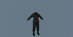 Fallshirmjager uniform 3D Model