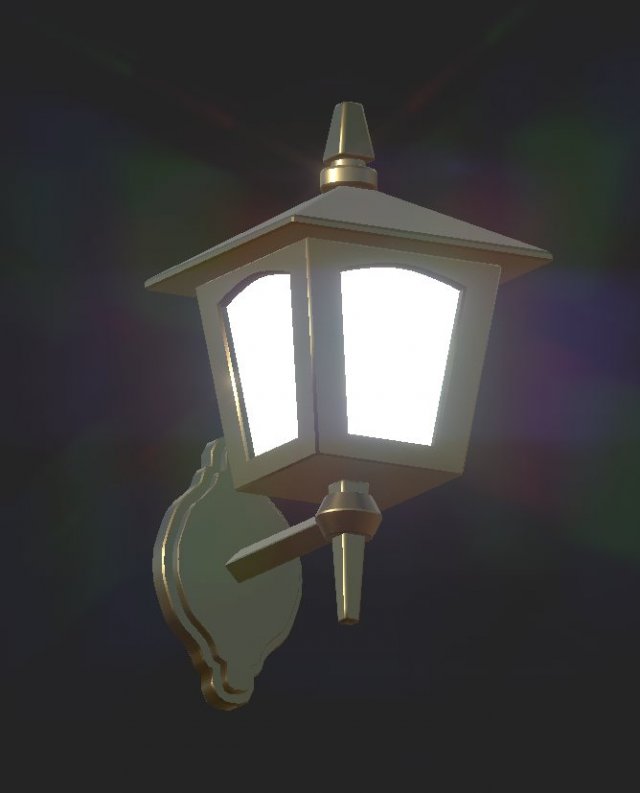 Lantern 4 3D Model