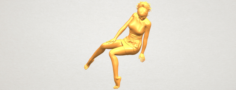 Naked Girl E05 3D Model