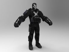 Marvel Crossbones 3D Model