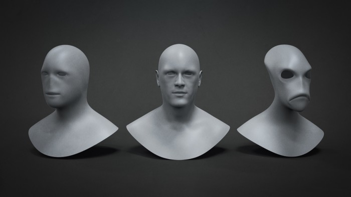 3D Head Base Meshes Free 3D Model