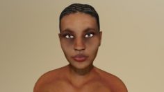 Nude woman 06 3D Model