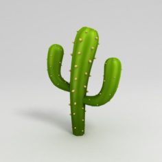 Cartoon cactus 3D Model