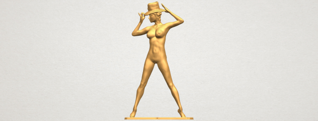 Naked Girl 15 3D Model