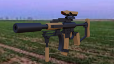 Rifle VenTor 3D Model