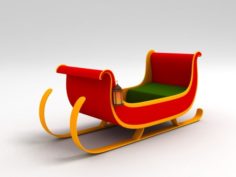 Santasleigh 3D Model