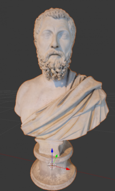 Statue man 3D Model