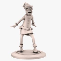 Elf Gnome 3D Print 3D Model