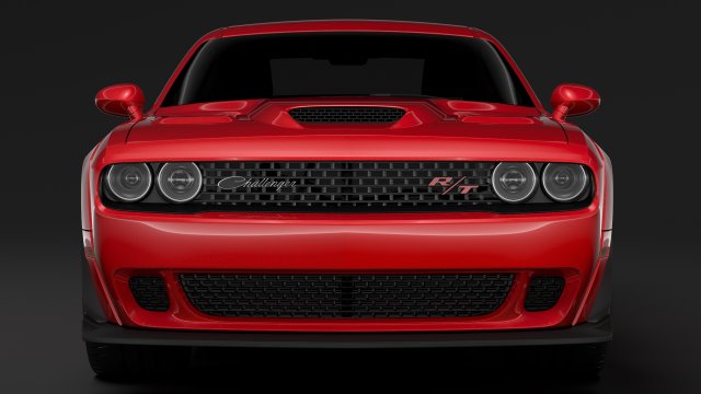 Dodge Challenger RT Scat Pack Widebody LC 2019 3D Model