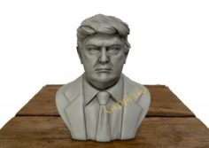 Donald Trump 3D Bust 3D Model