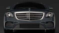 Mercedes Benz S 350 Lang AMG Line V222 2018 3D Model