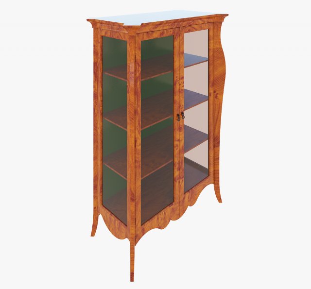 Furniture Classic Showcase 3D Model