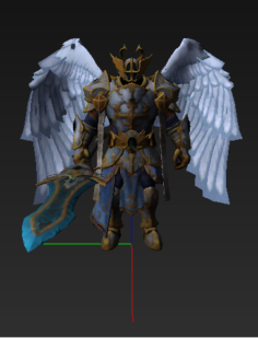 Odin angel 3D Model