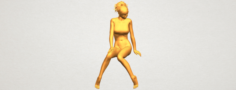 Naked Girl E03 3D Model