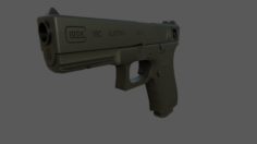 Glock G18c 3D Model