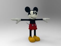 Mickey Mouse 3D Model