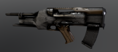 Submachine Gun 3D Model