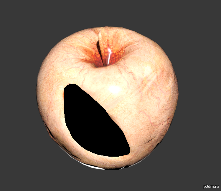Apple 3D Model