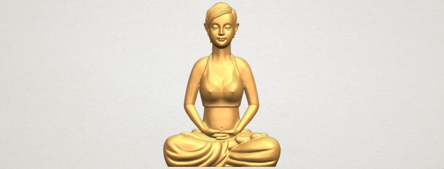 Beautiful Girl – Yoga 3D Model