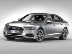 Audi A6 Sedan 2019 3D Model