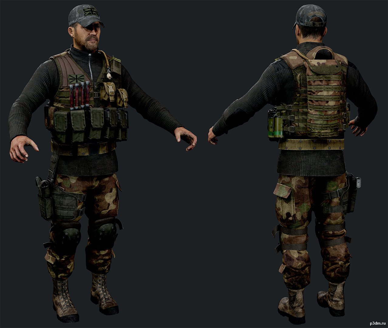 Cod 3d models