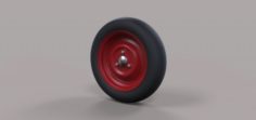 Wheel of scooter 3D Model