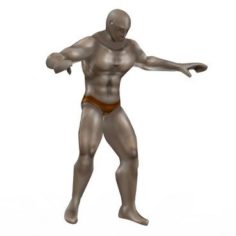 Undie Man 3D Model