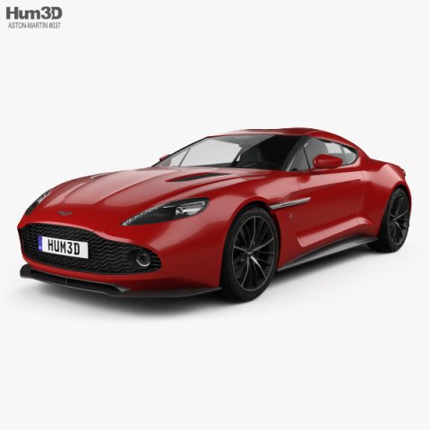 Aston Martin Vanquish Zagato 2016 3D Model