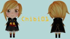 Chibi01 3D Model