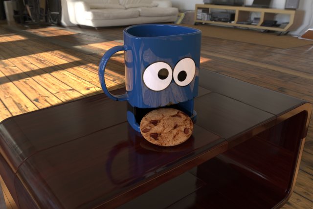 3D cookie mug 3D Model