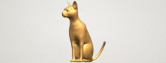 Cat 01 3D Model