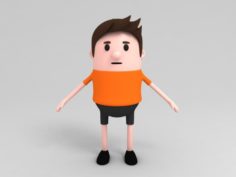 Son Character 3D Model