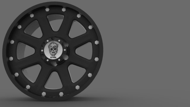 Wheel OldGhost Accesories 3D Model