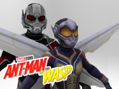 Antman and The Wasp Pack 3D Model
