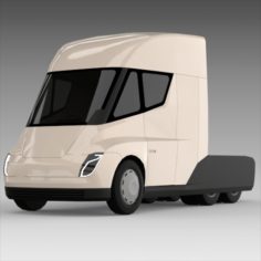 TESLA Semi truck 3D Model