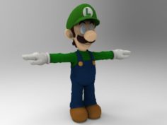 Luigi 3D Model