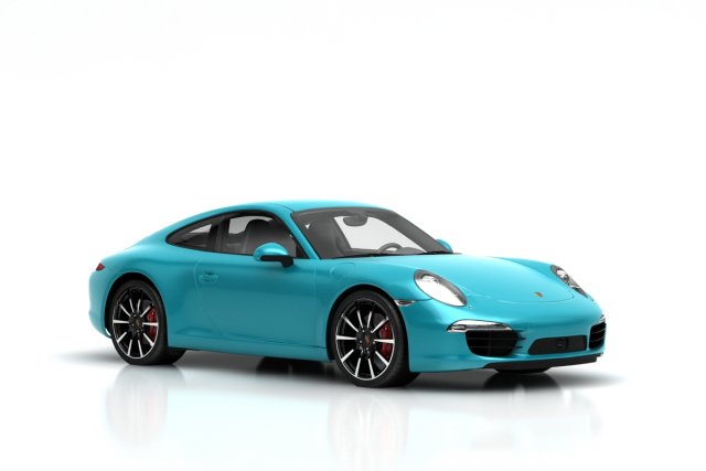 Porsche Carrera S 3D Model