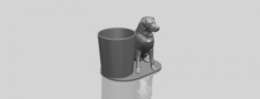 Dog 03 3D Model