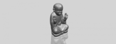 Little Monk 05 3D Model