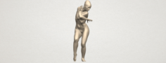 Naked Girl A04 3D Model