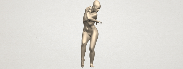 Naked Girl A04 3D Model