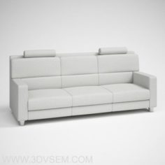 Fabric Sofa 3D Model