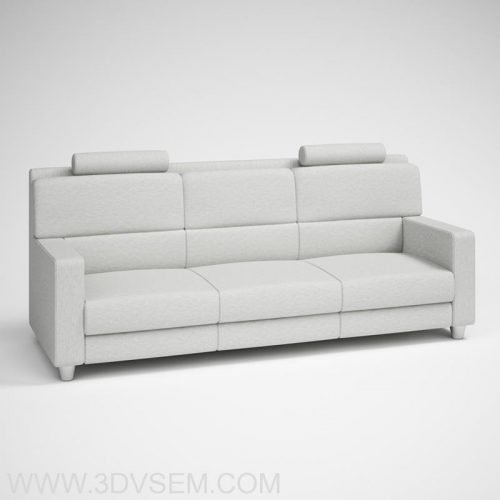 Fabric Sofa 3D Model