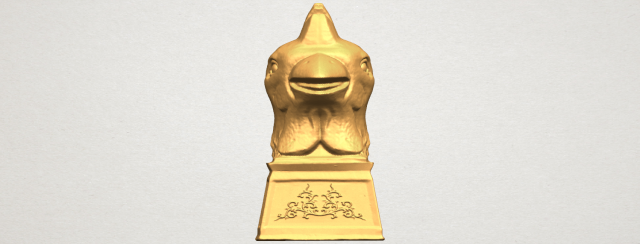 Chinese Horoscope of Rooster 02 3D Model